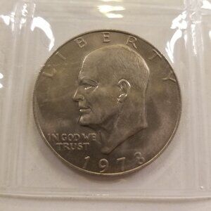 The 1978 (no-mint) Eisenhower Dollar (One 1978 no-mint)